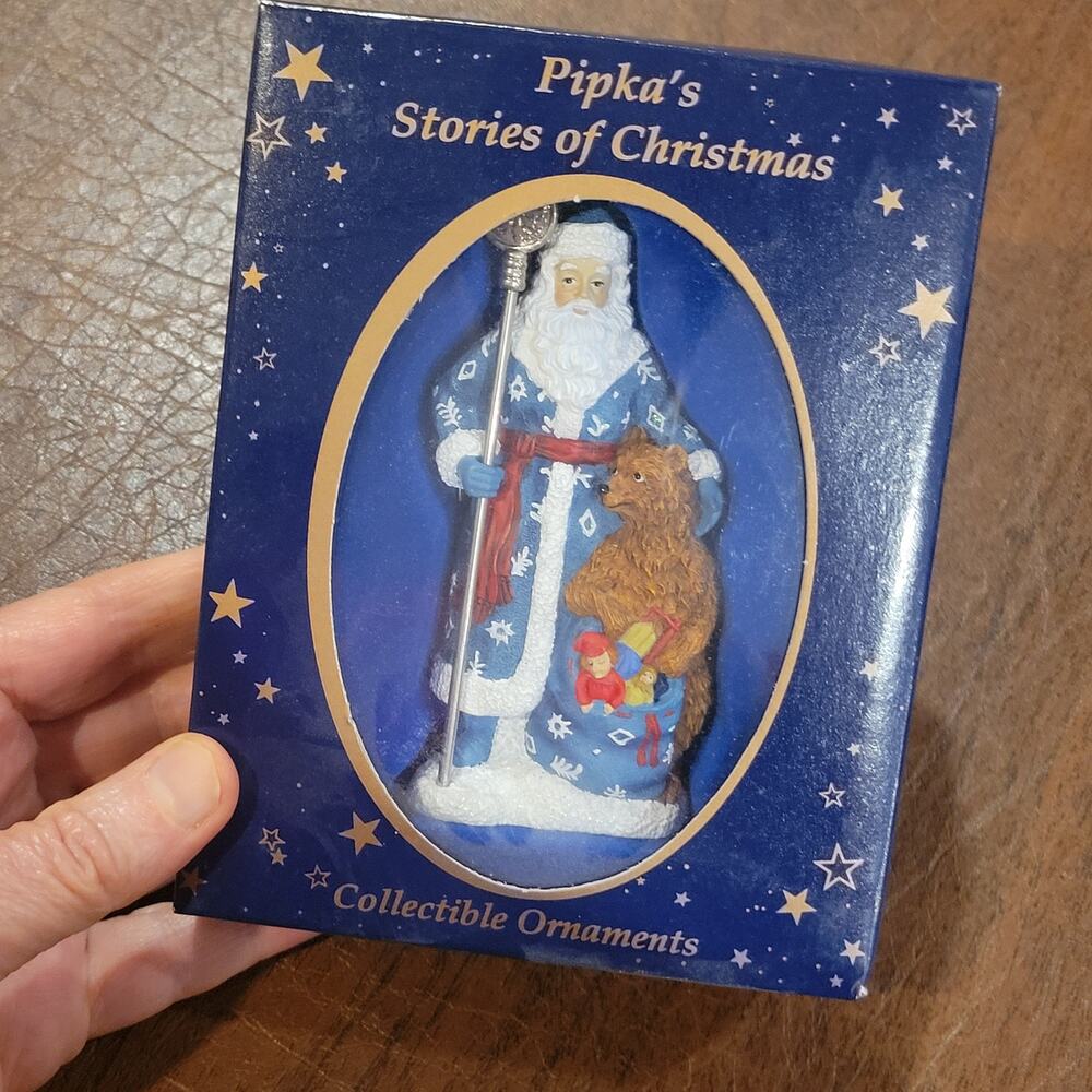 Pipka’s Stories Of Christmas Collectible Ornament 11421 Russian Santa New